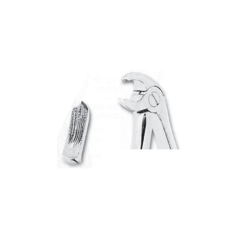 Fórceps de extracción para niños fig 06 molares inferiores