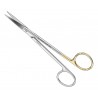Ustomed JOSEPH, Tijera de suturas / encías, 14 cm, borde de corte recto, supercorte