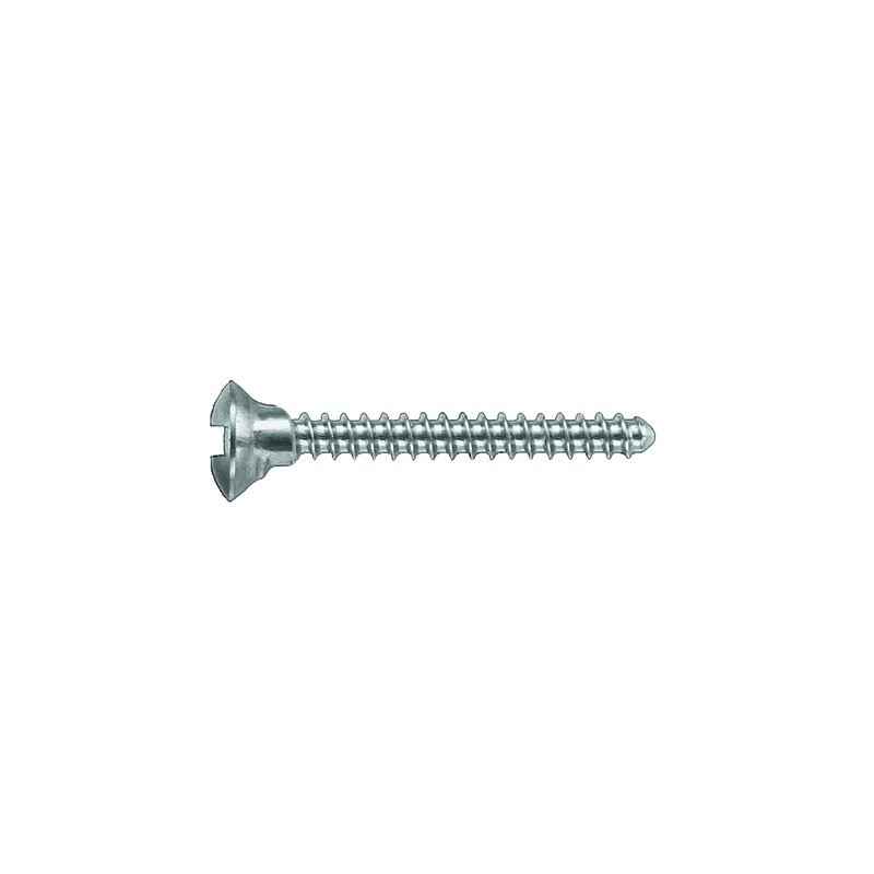 Ustomed Micro tornillos, cruz, Ø 1,0 mm, 8 mm, aleación de acero para implantes, 10 uds.