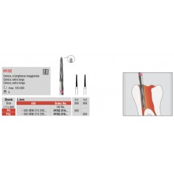 H152-FG Fresa endodoncia cónica extra larga
