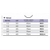 Sutura PGA 3/0 con aguja triangular 19mm, 75cm caja de 24 unidades