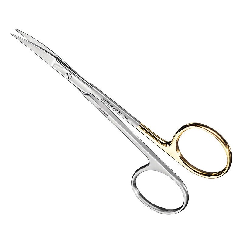 Tijeras para sutura/encías, 13 cm, curvadas, SC