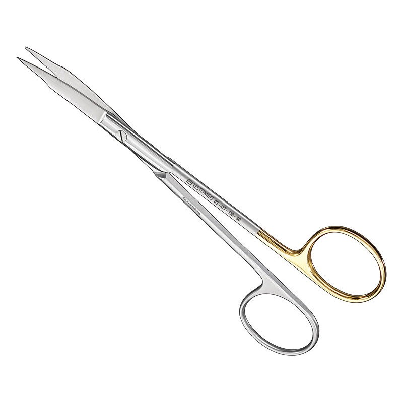 FOX, tiras de sutura/goma, 13 cm, curvadas, SC