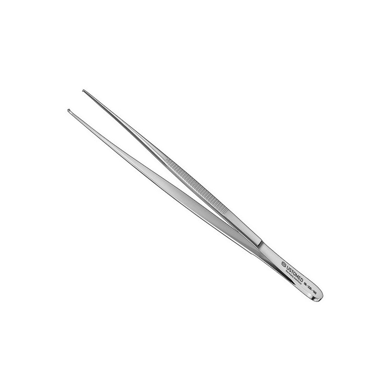 Pinza de tejido, 16 cm, str., 1x2 t., GERADE. USTOMED