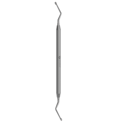 HEMINGWAY, cureta para huesos, 18 cm, d/e., tamaño 2 USTOMED