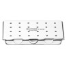 Caja esterilizadora de agujas y brocas, perf.USTOMED