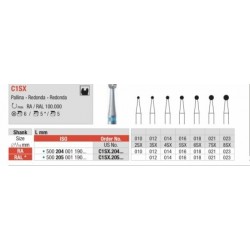 C1SX-RA Fresa bola carburo de Tungsteno  antivibración