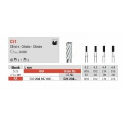 C21 RA Fresa cilindro carburo de tungsteno